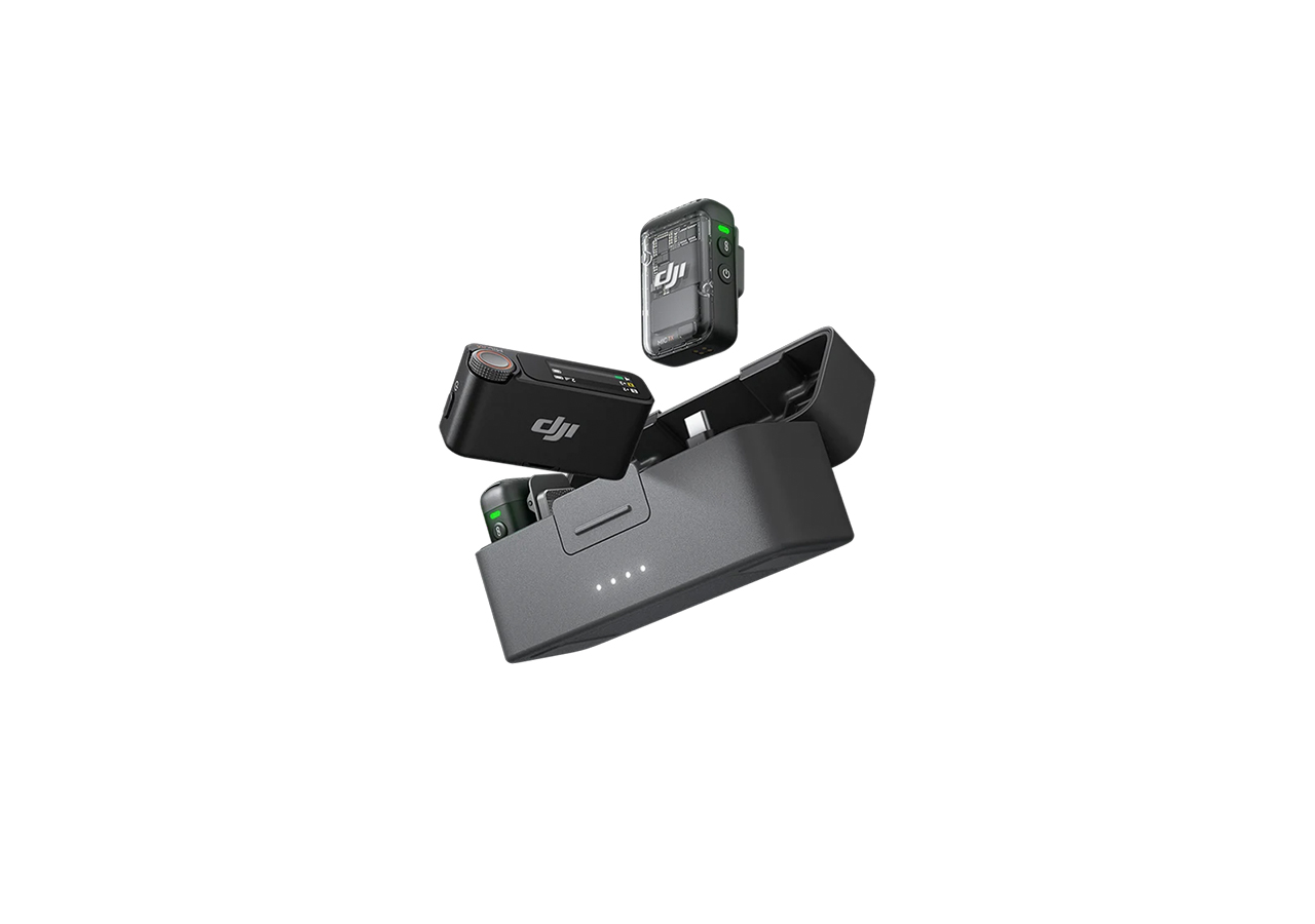 DJI Mic 2 (2 émetteurs + 1 récepteur)