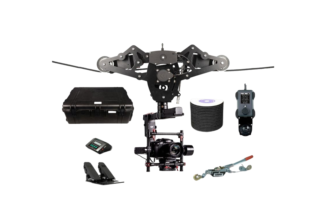 Cablecam motorisé